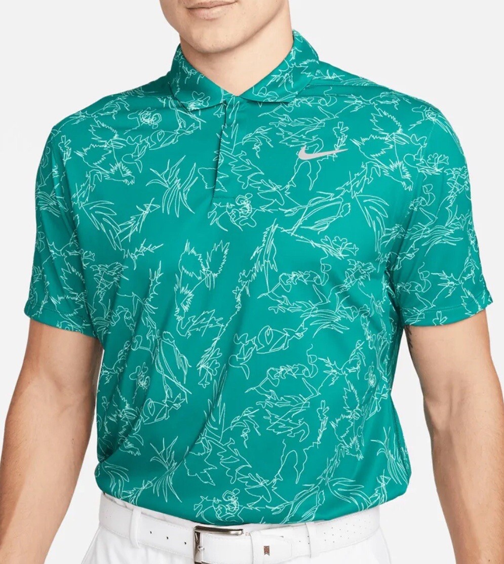 nike men's tiger woods novelty golf polo