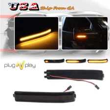 Sequential LED Side Mirror Turn Signal Lights For Ford 2009-14 F-150 F150 Raptor
