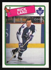 1988-89 O-Pee-Chee #225 Rick Lanz Card TCCCX