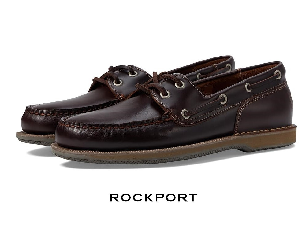 Leather Rockport Boat Shoes Rockport Boat Shoes Mens 9M Moccasins