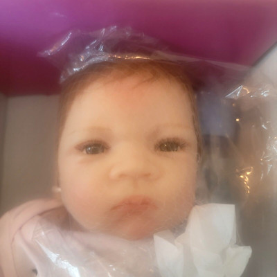 Adolly Lifelike Reborn Realistic Soft Silicone Adorable Baby Doll 18'' Girl