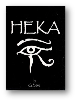 Heka Playing Cards by Gabriel Borden Marked Deck Cardistry Poker