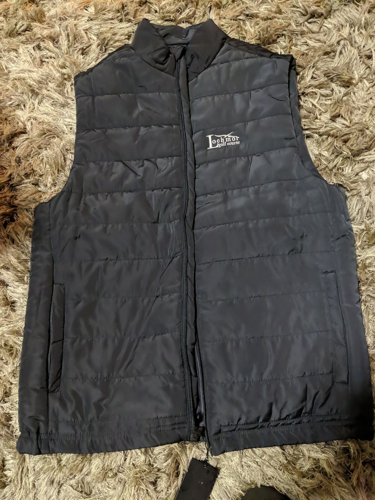 Full Zip Atlantic Puffer Golf Vest 