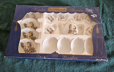 MJ Hummel Kinder Service Reutter Porcelain Miniature Tea Set The Opinion II