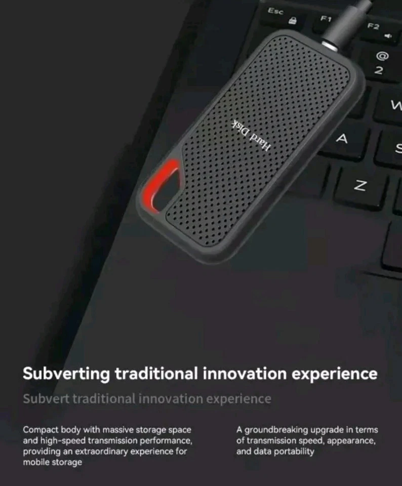 4TB External SSD Hard Drive - Image 3 of 4