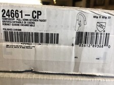 Kohler Tempered K-24661-CP Kitchen Faucet. Polished Chrome Finish