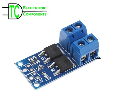Dual MOSFET Trigger Switch High Power 15A 400W PCB Modul 5V bis 36V