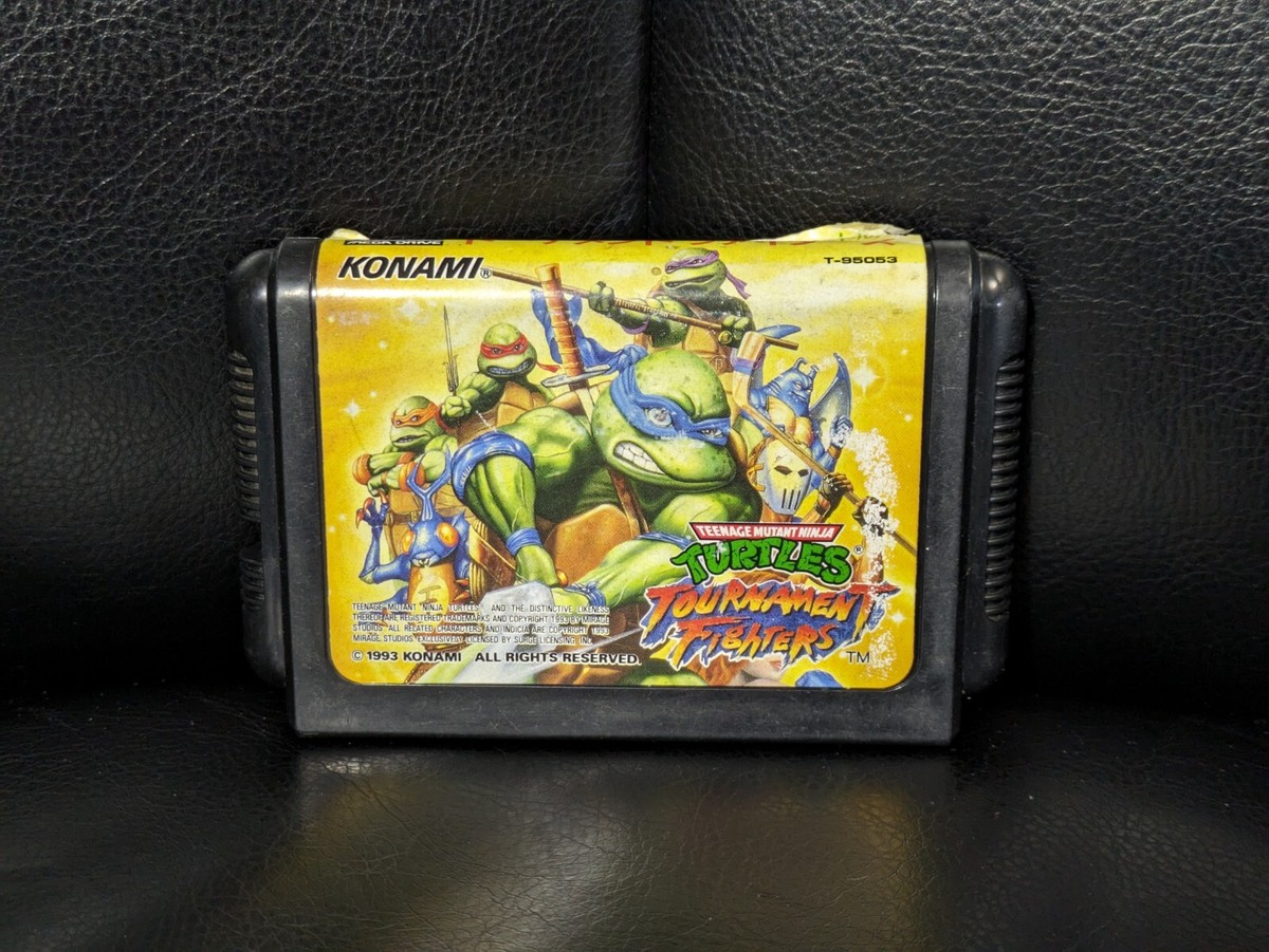 TMNTトーナメント ファイターズ【中古・MD日本版】 Mega Drive Ninja Turtles Tournament Fighters Sega MD Japan