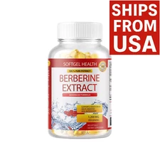 Premium Berberine HCL 1200mg High Potency Anti-inflammatory, Blood Sugar Support