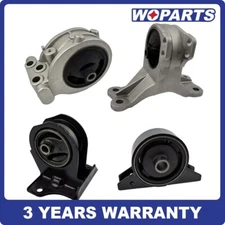 4X Engine Motor&Trans.Mount Set Fit for 00-05 Mitsubishi Eclipse 2.4L Manual