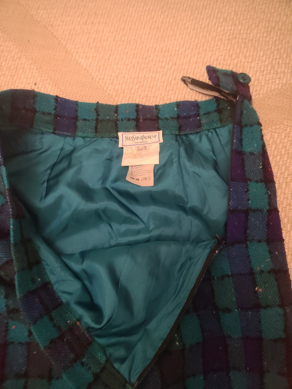 SAINT LAURENT jupe ancienne