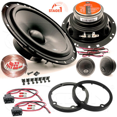 JBL LAUTSPRECHER für VW CRAFTER I / 1 2006-2016 Front Tür 2-Wege 200W 165 #B83D