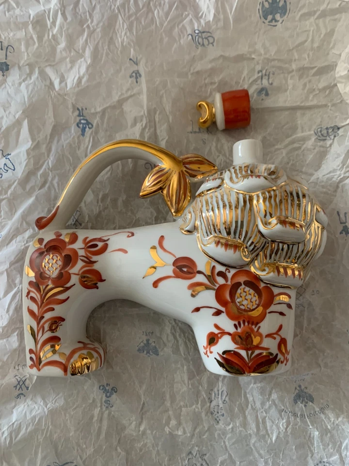 Carafe Lion Impérial porcelain - 1744 St PETERSBURG - Photo 2/4