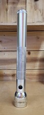 Maglite Silver 4 D Cell Battery Model Works Tested- 14.5  Includes Batteries