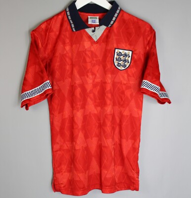 ENGLAND NATIONAL TEAM 1990 AWAY FOOTBALL SHIRT OFFICIAL RETRO