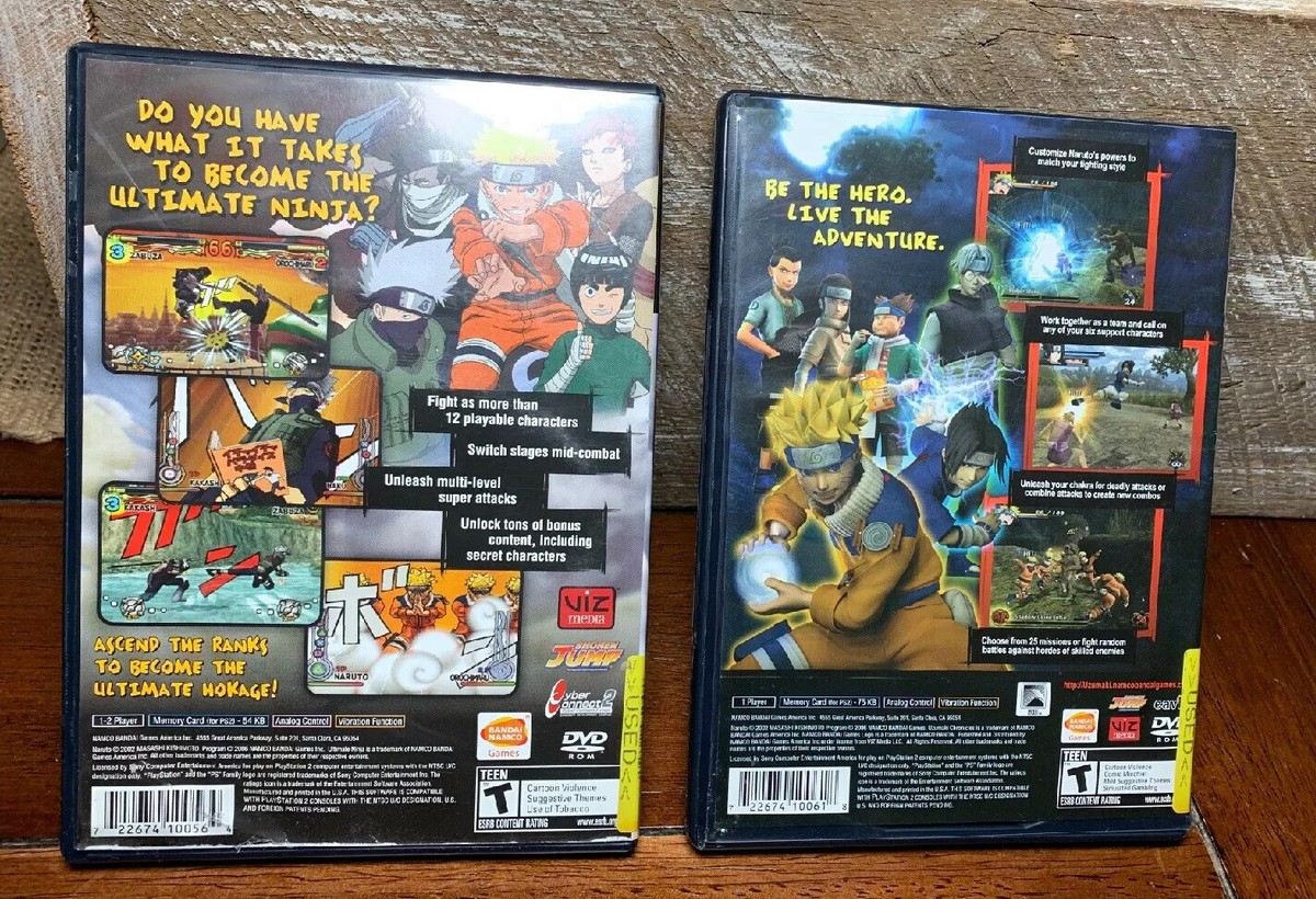 Jeu Naruto Uzumaki Chronicles PS2 – Boîte Sans Notice (PAL)