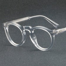 Retro Round Reading Glasses Full Rim Women Men Readers Acetate Eyeglass Frames