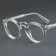 Retro Round Reading Glasses Full Rim Women Men Readers Acetate Eyeglass Frames