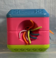 VINTAGE FISHER PRICE PEEK A BLOCKS SENSORY REPLACEMENT BLOCK SOFT TOUCH SENSORY