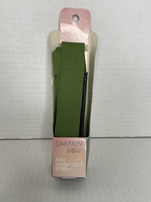 Danskin NOW Gaiam Mat Shoulder Strap Green NEW Yoga #05-54249