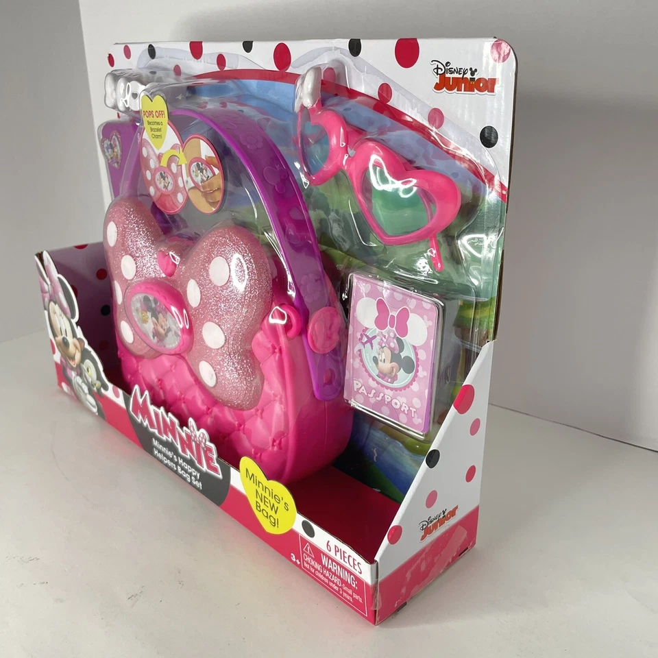 Новый Disney Junior Minnie Mouse - Minnie'sHappy помощники сумка комплект - доставка быстро - Изображение 2 из 4