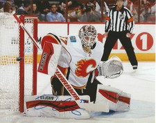 Calgary Flames Joni Ortio Autographed Signed 8x10 Photo COA F