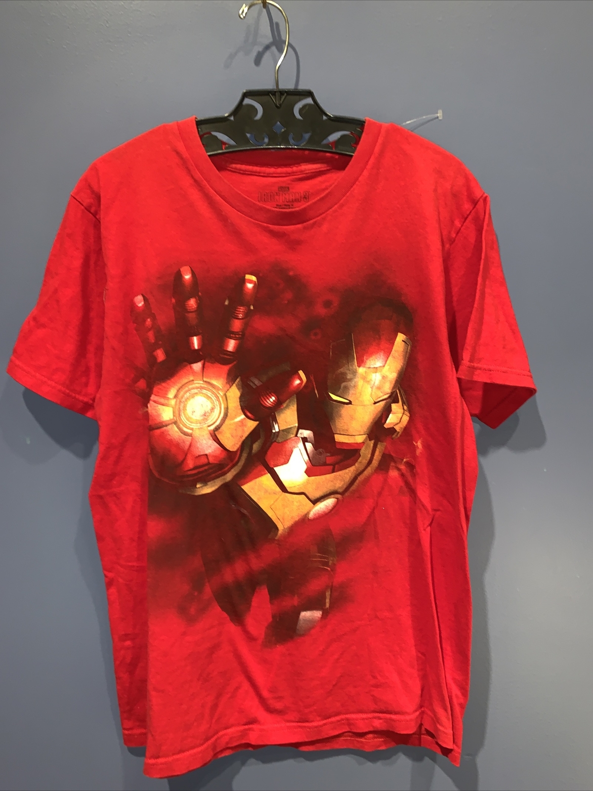 iron man red t shirt