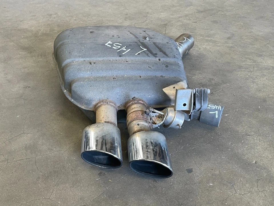 13 14 15 Tubo silenciador escape izquierdo BMW Alpina B7 F01 F02 con puntas 4,4 L 1457 OEM Foto 2 de 4