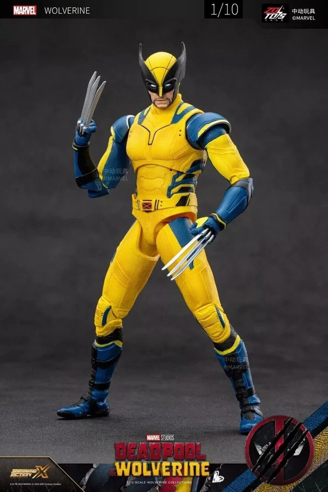 [Vendedor de EE. UU.] ZD Toys Wolverine Escala 1/10 Figura de Acción Wolverine Marvel Nuevo Foto 3 de 4