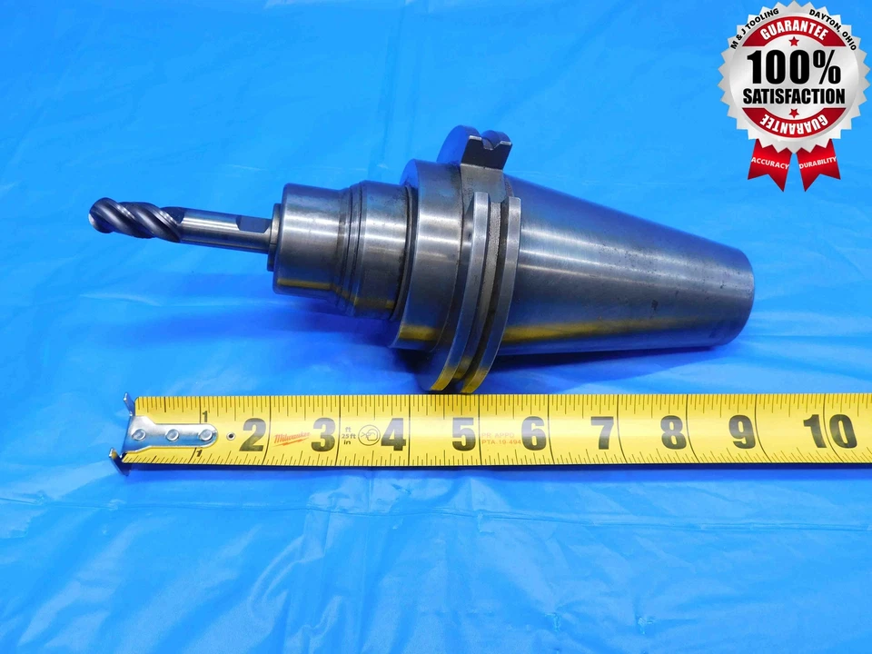 CAT50 ALBRECHT HYDRAULIC 工具夹 B5 SK50 AD50 带收藏夹和 1/2 英寸球端铣刀 — 第 2/4 张图片