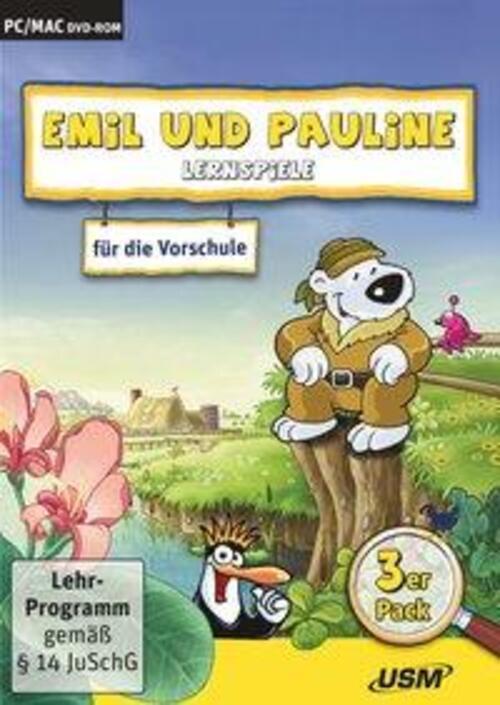 Thumbnail - Emil Und Pauline 3 In 1 Bundle - Lernspiele Für Die Vorschule | Almuth