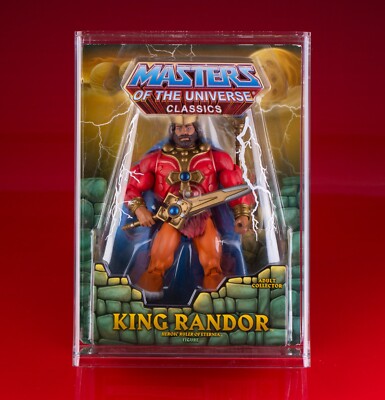 Masters of the Universe MOTU He-Man Classics King Randor MISB Case Erstauflage