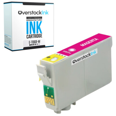 1PK Compatible OSI Epson 68 Magenta Ink Cartridge for Stylus NX615 Workforce 30