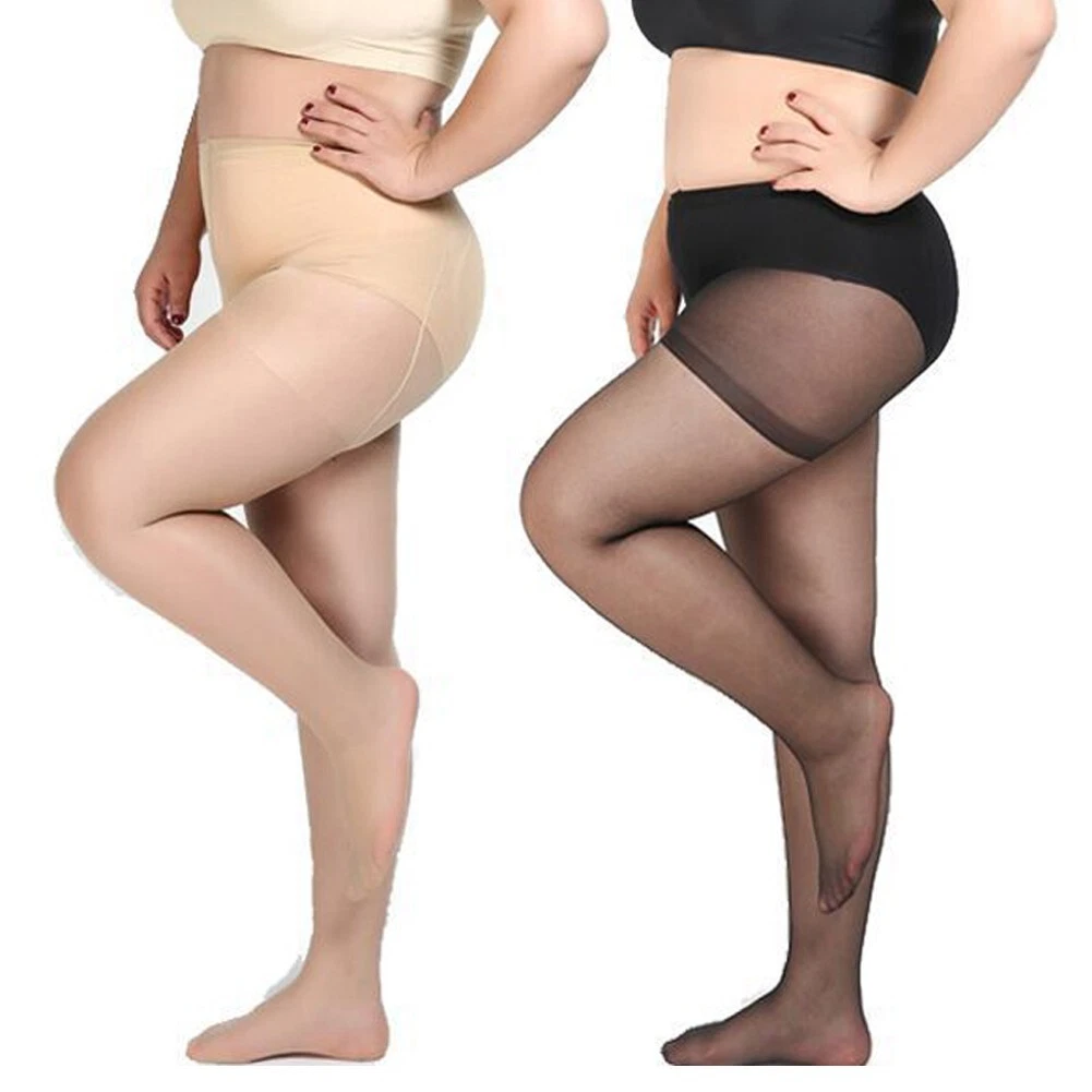 1pcs Size Plus Size Women Warm Thermal Pantyhose With Fleece Tights