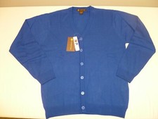 Men's Harriton V-Neck Button Cardigan Sweater