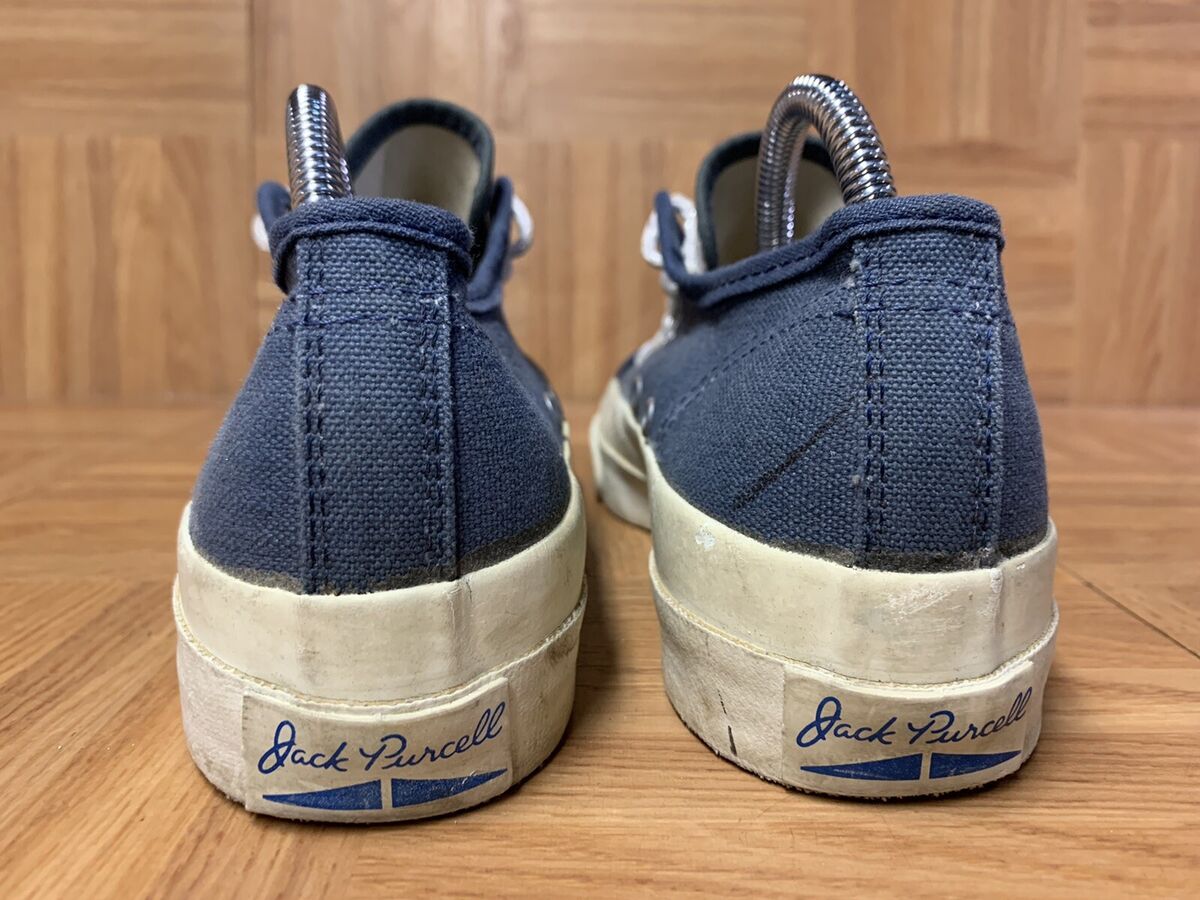 Vintage🇺🇸 Jack Purcell Converse Made In USA Blue Laced OX JP LO Canvas Navy 5 Vintage🇺🇸 Jack Purcell Converse Made In USA Blue Laced OX JP LO Canvas Navy 5