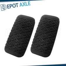 Pair Pedal Cover Brake Pedal Rubber 47121-12020 for Toyota Corolla 1979 - 2008
