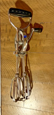VTG ECKO Best Egg Beater Stainless Steel Hand Mixer Black Handle