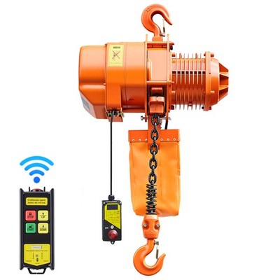 VEVOR Electric Chain Hoist 4400 lbs Three-Phase Overhead Crane 20 ft Lift