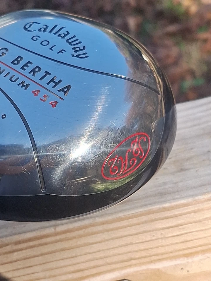 Callaway Big Bertha Titanium 454 Driver 10* RCH 65w Firm Graphite Mens LH - Image 2 of 4