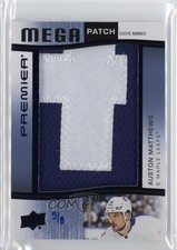2023 Upper Deck Premier Mega Sleeve Number 5/8 Auston Matthews #PMP-AM Patch 4k5