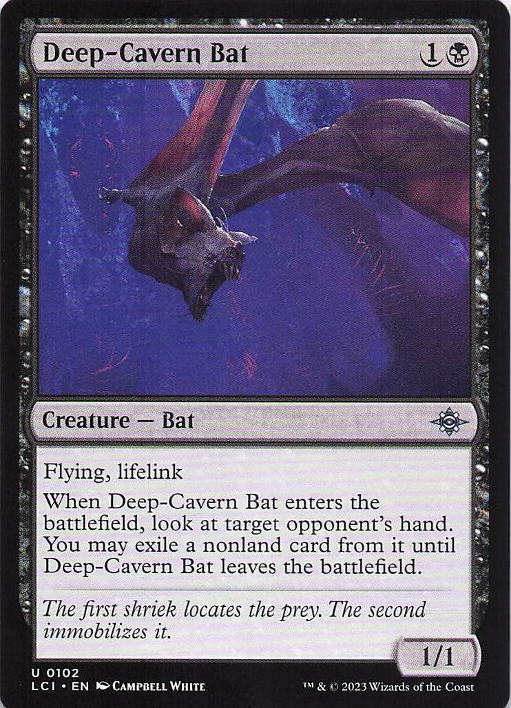 Magic: The Gathering Deep-Cavern Bat 102 The Lost Caverns of Ixalan NM/M
