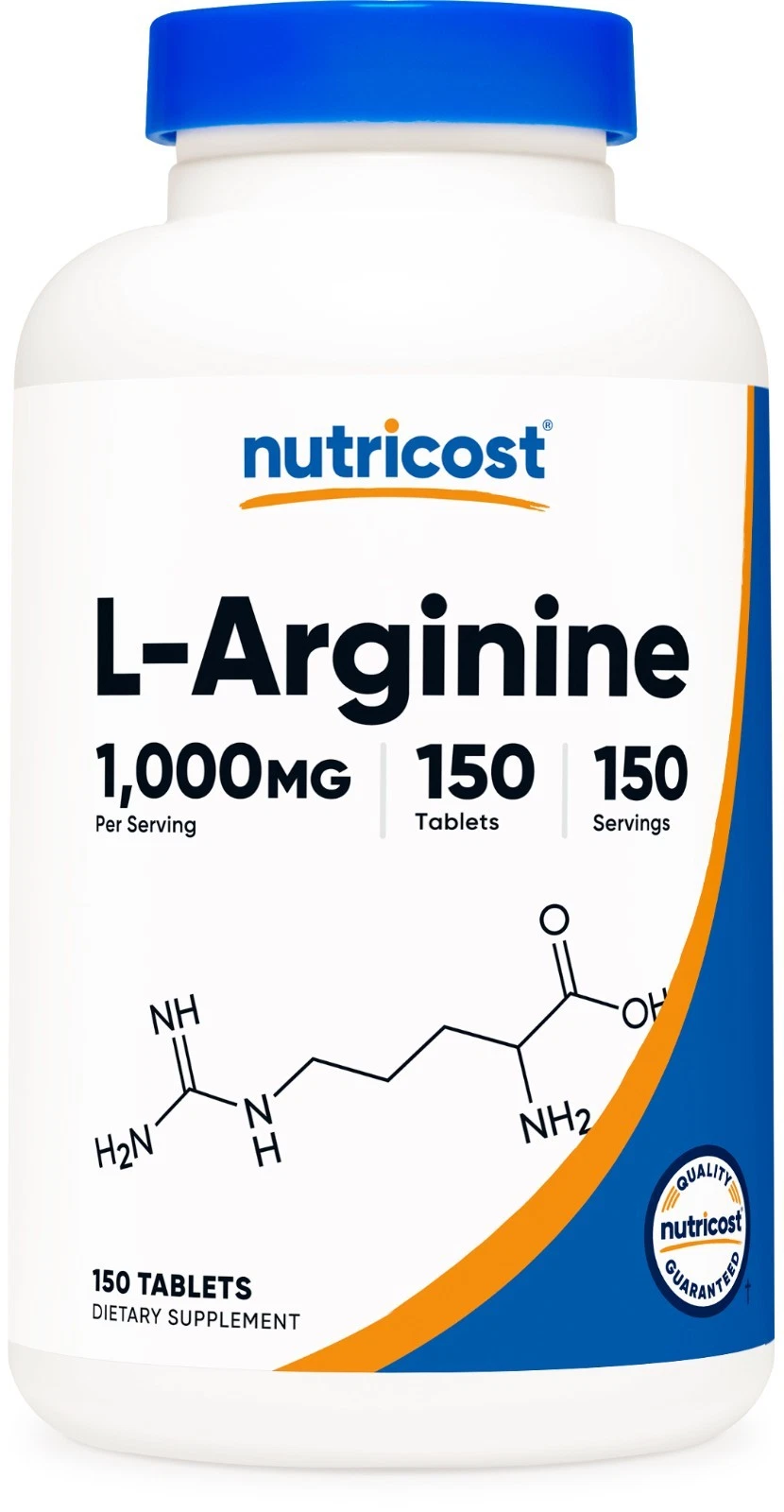 NC L-Arginine Tablets Bottle