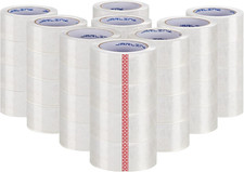 Clear Packing Tape 36 Rolls , Heavy Duty Packaging Tape for Shipping Packaging