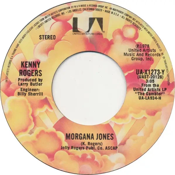 Kenny Rogers She Believes In Me Vinyl Single 7inch United Artists Records - Bild 1 von 1