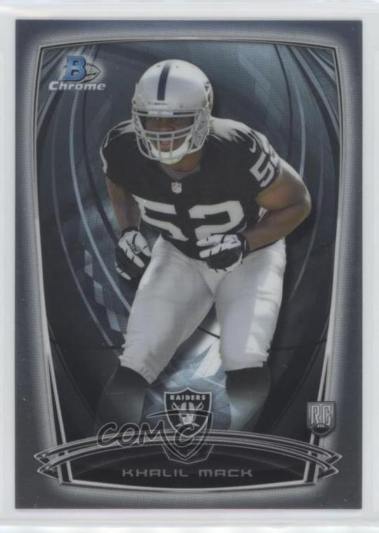 2014 Bowman Chrome Khalil Mack #123 a6i