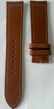 Authenic Jaeger Le-Coultre Brown Calf Leather Strap For Master Control Series