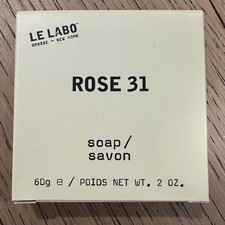 Le Labo Rose 31 Soap / Savon 2 oz 60 g New In Box Fairmont