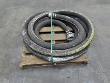 Eagle 3" ID x 50' Hot Air Compressor Dry Bulk Blower Hose Black Rubber 150 PSI