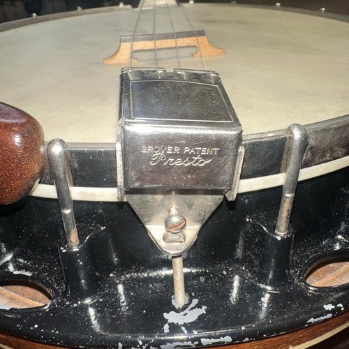 Antique Gretsch Orchestrella Tenor Banjo w/Orig. Case - Picture 12 of 18